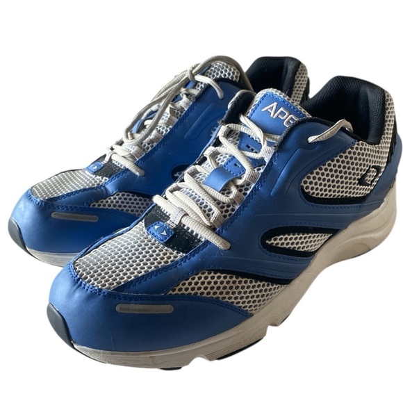 APEX Men’s Stealth Runner Walking Athletic Sneakers Shoes Size 13 Wide EUC - Picture 1 of 12